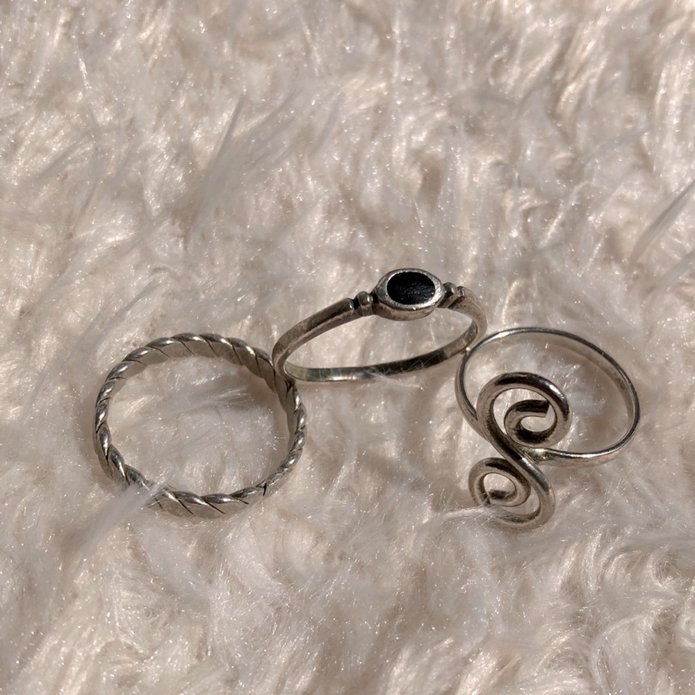 Ring set 3 pcs